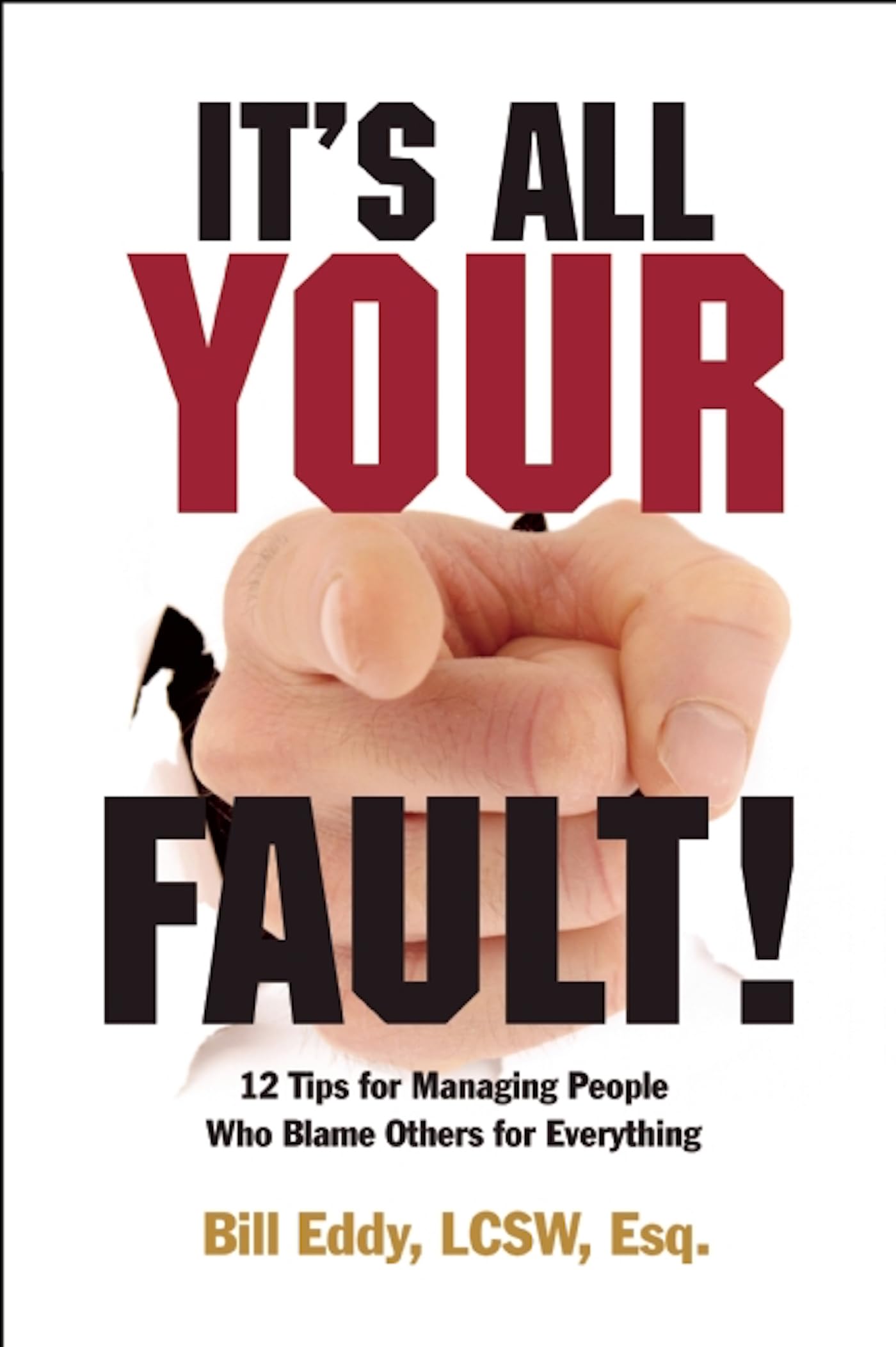 It's All Your Fault!: 12 Tips for Managing People Who Blame Others for Everything,Used