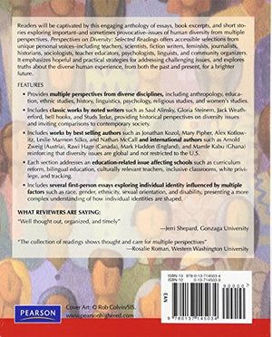 Perspectives On Human Differences: Selected Readings On Diversity In America,New