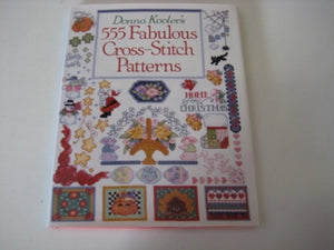 Donna Kooler's 555 Fabulous CrossStitch Patterns,Used