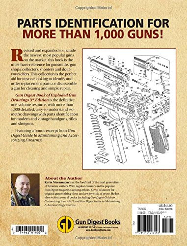 Gun Digest Book of Exploded Gun Drawings,Used