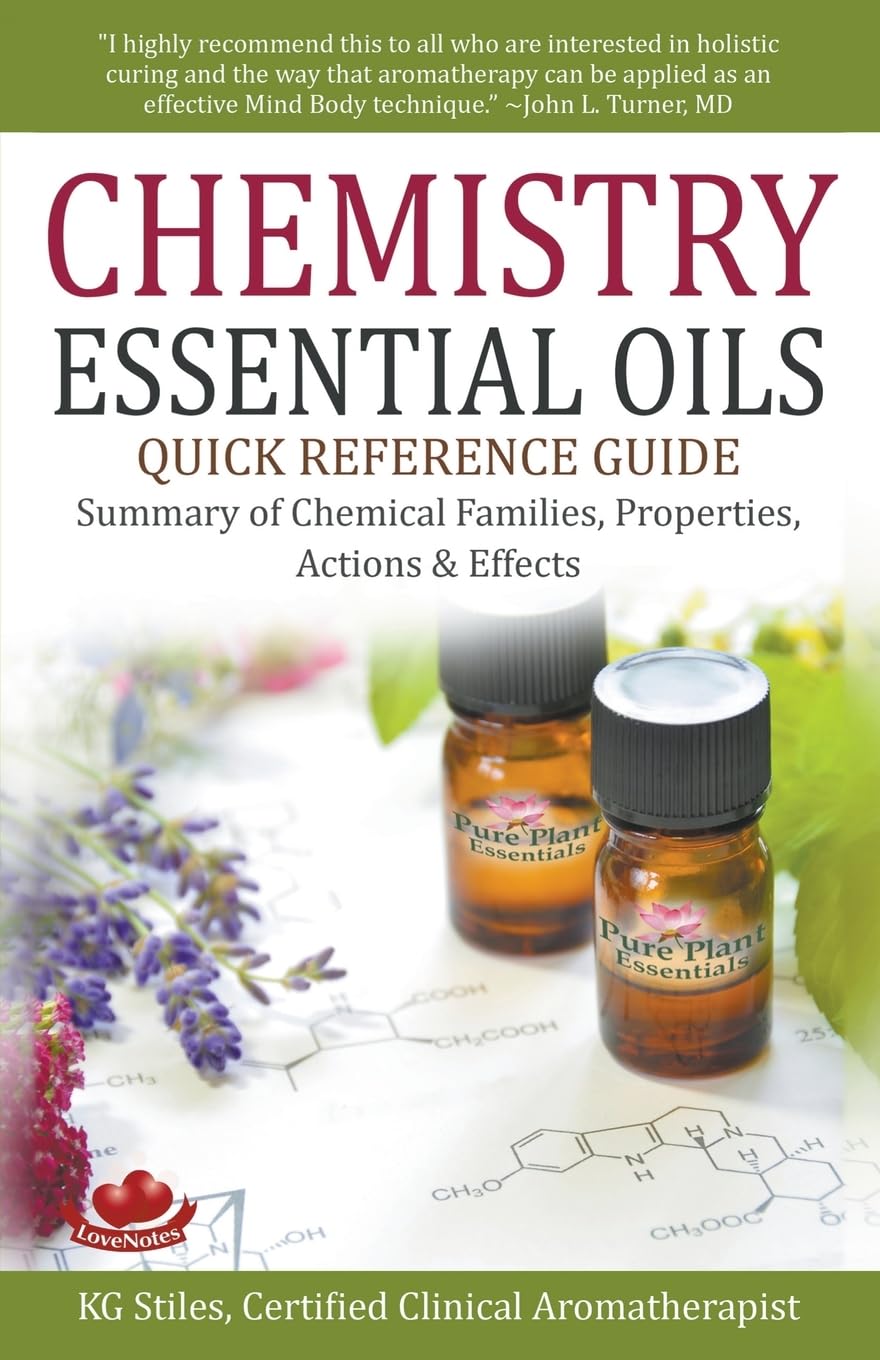 Chemistry Essential Oils Quick Reference Guide Summary of Chemical Families, Properties, Actions & Effects (Healing with Essenti,Used