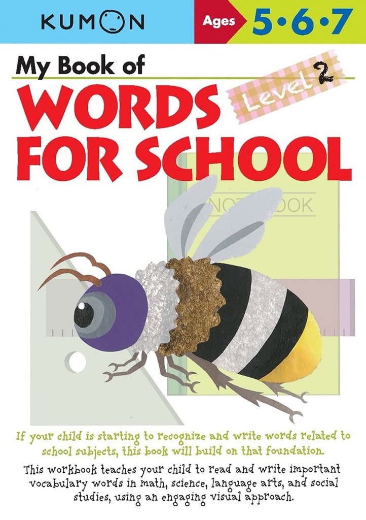 My Book Of Words For School: Level 2Ages 57 (Kumon Words For Schools),Used
