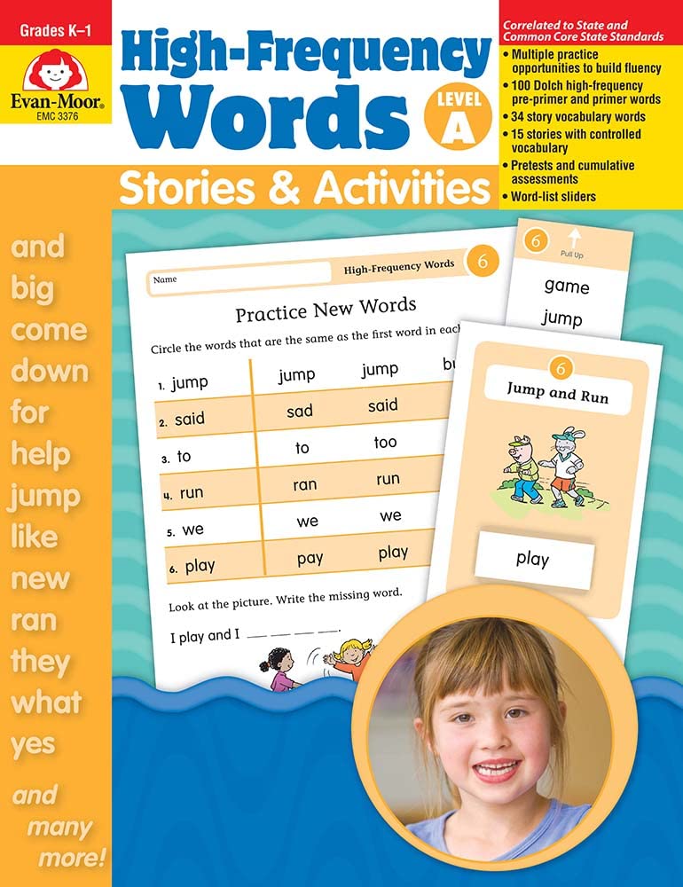 HighFrequency Words: Stories and Activities, Level A,Used
