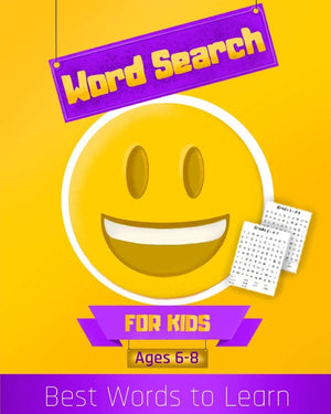 Word Search, For Kids, Ages 68: Contains words that make up 80 percent of vocabulary (