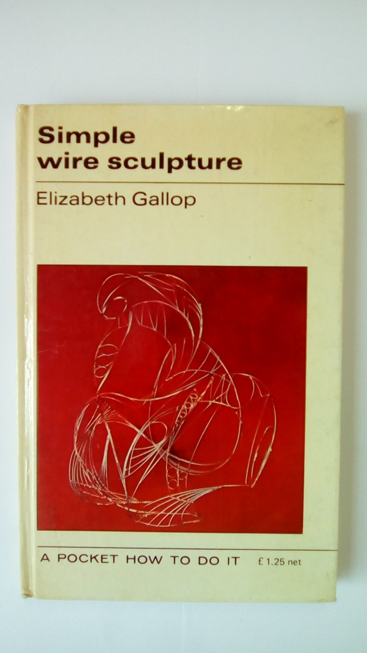Simple wire sculpture,Used