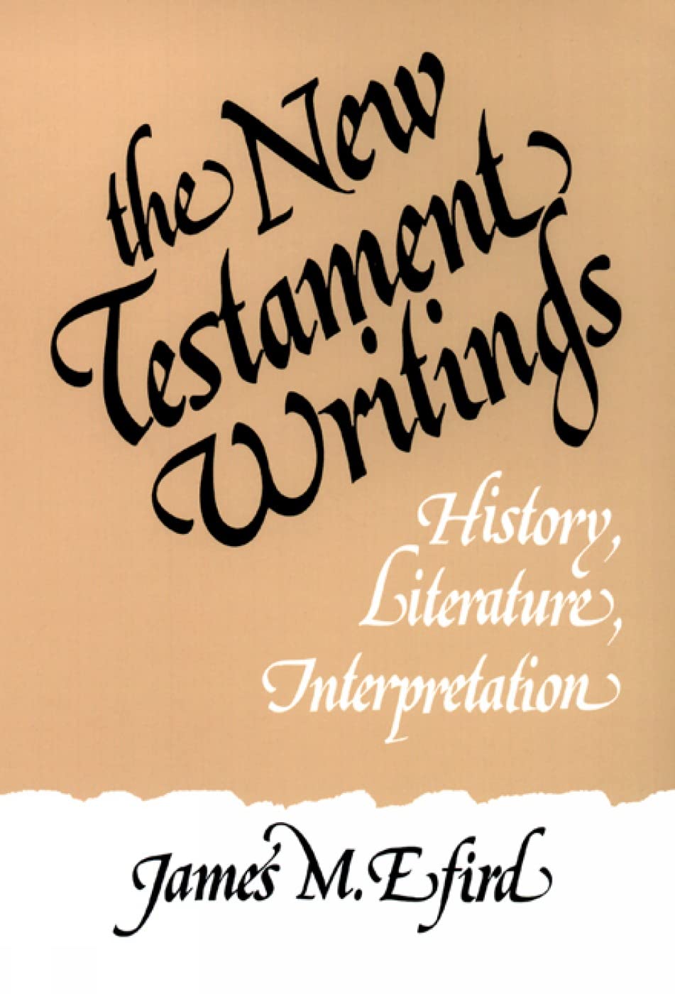 The New Testament Writings: History, Literature, Interpretation,Used