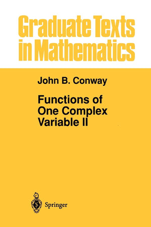 Functions Of One Complex Variable Ii (Graduate Texts In Mathematics, 159),Used