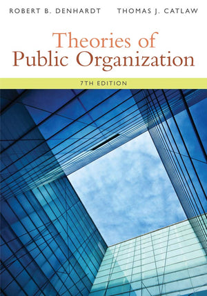 Theories of Public Organization,Used