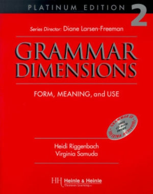 Grammar Dimensions 2, Platinum Edition: Form, Meaning, and Use,Used