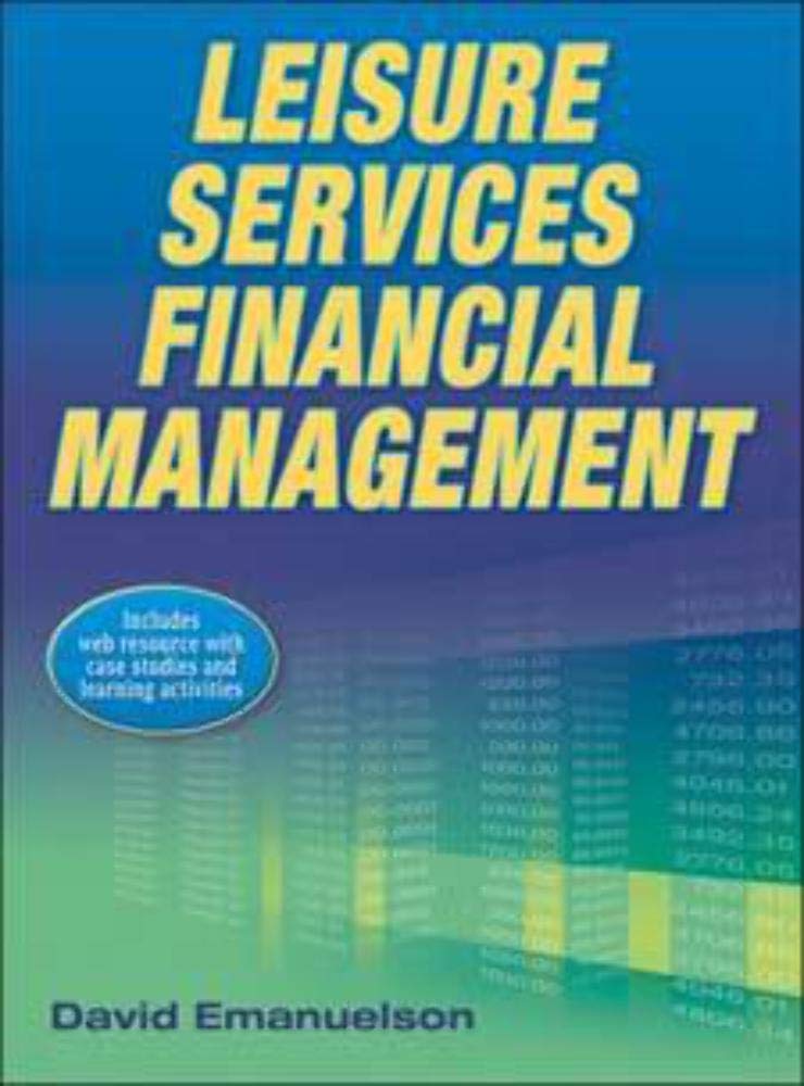 Leisure Services Financial Management,Used