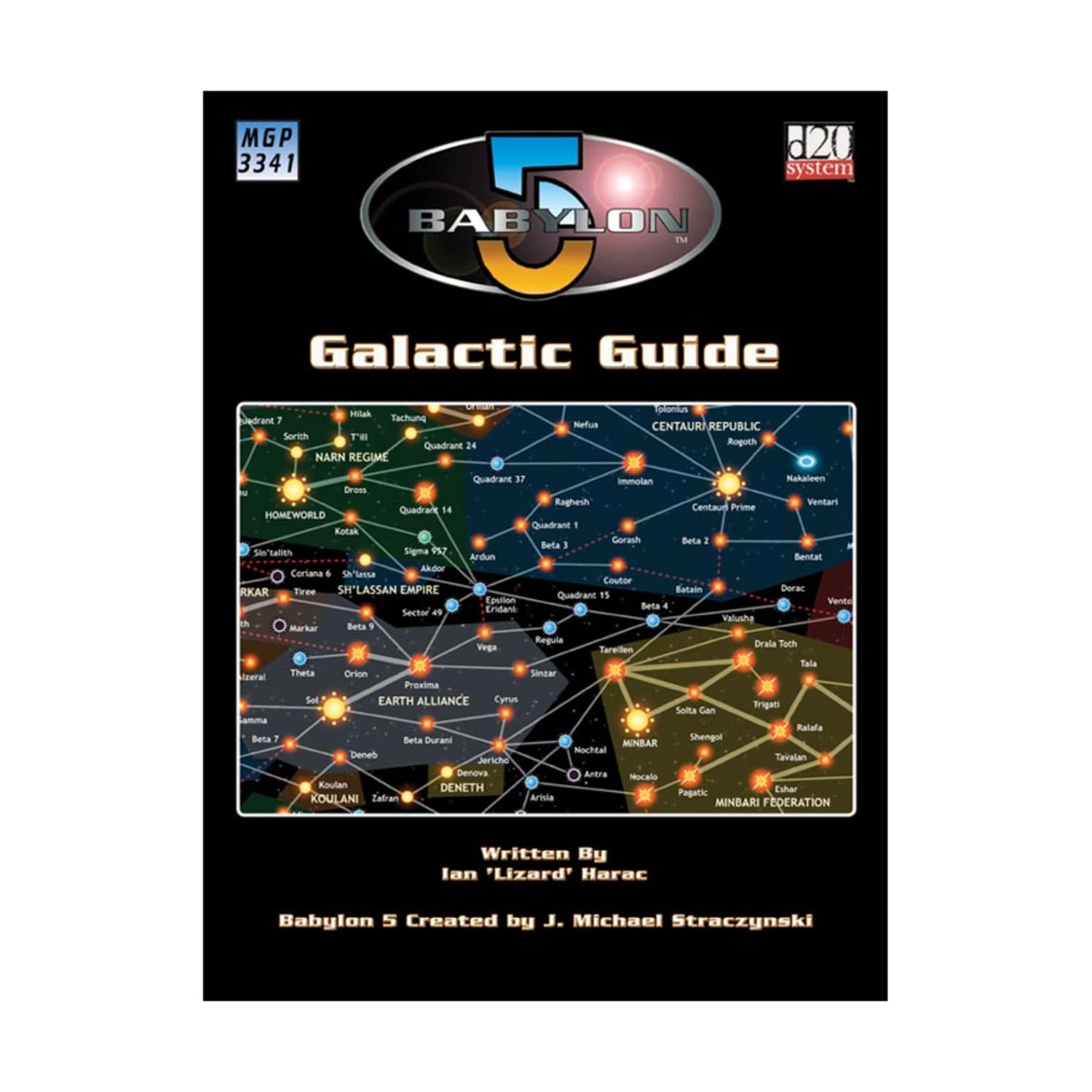 Babylon 5 the Galactic Guide,Used