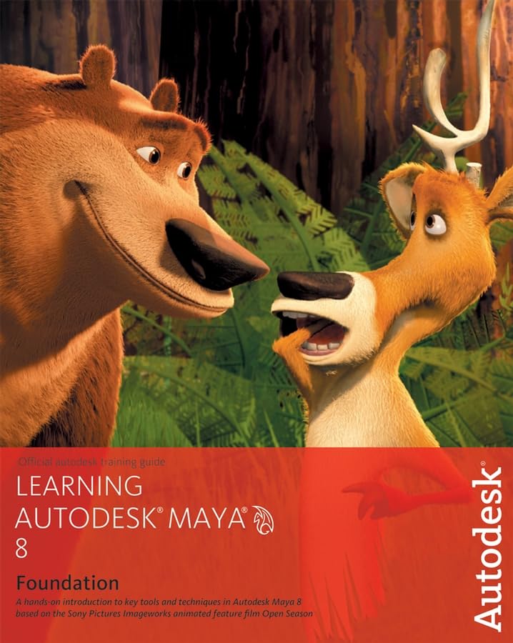 Learning Autodesk Maya 8Foundation +DVD,Used