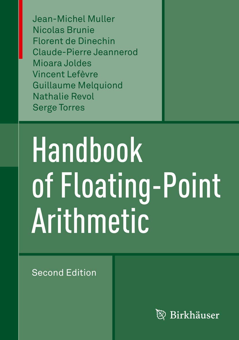 Handbook of FloatingPoint Arithmetic,Used