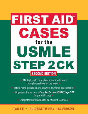 First Aid Cases For The Usmle Step 2 Ck, Second Edition (First Aid Usmle),Used