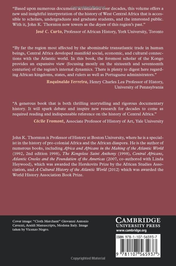 A History of West Central Africa to 1850 (New Approaches to African History, Series Number 15),Used
