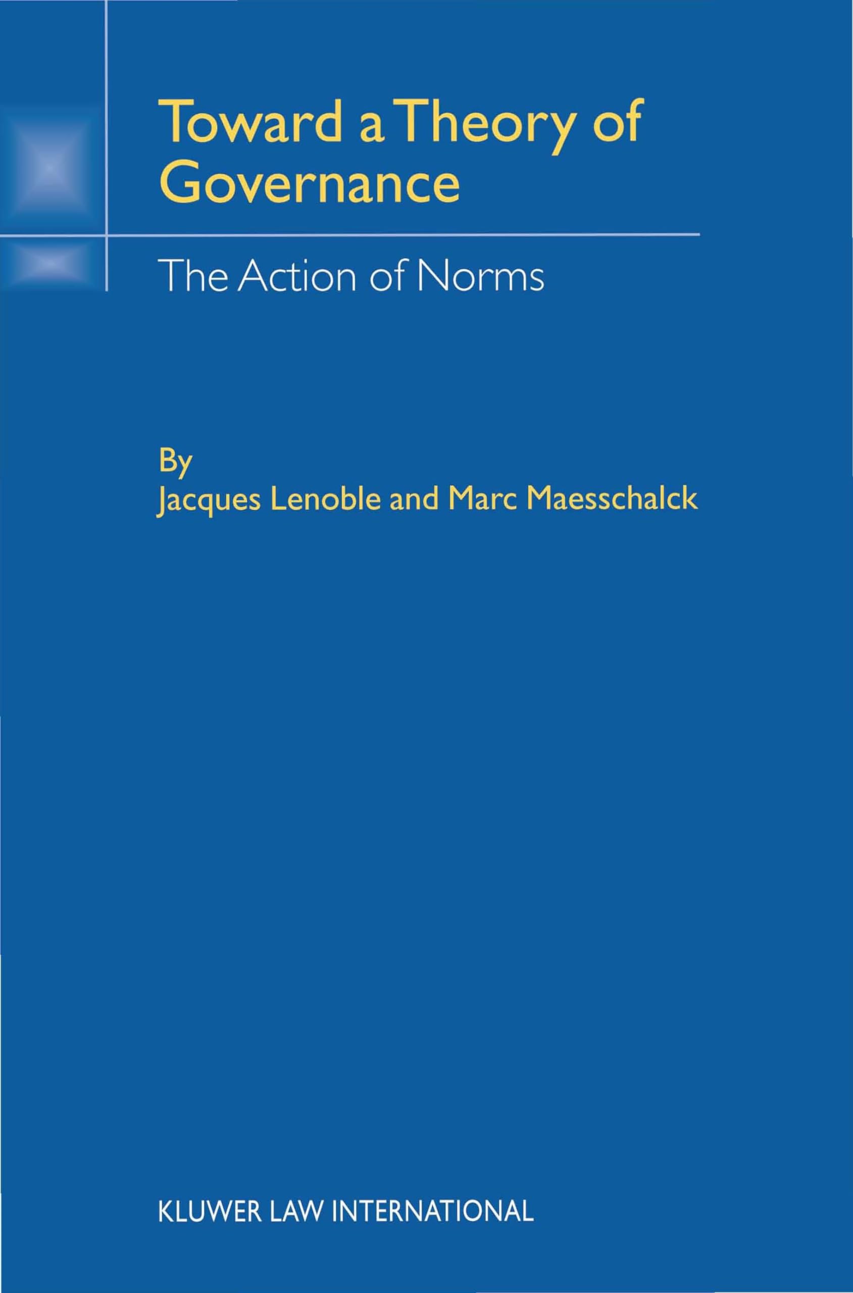 Toward Theory of Governance: The Action of Norms,Used