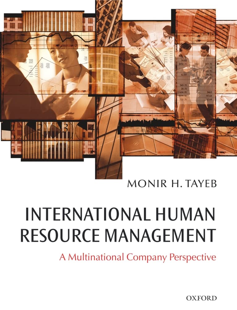 International Human Resource Management: A Multinational Company Perspective,Used