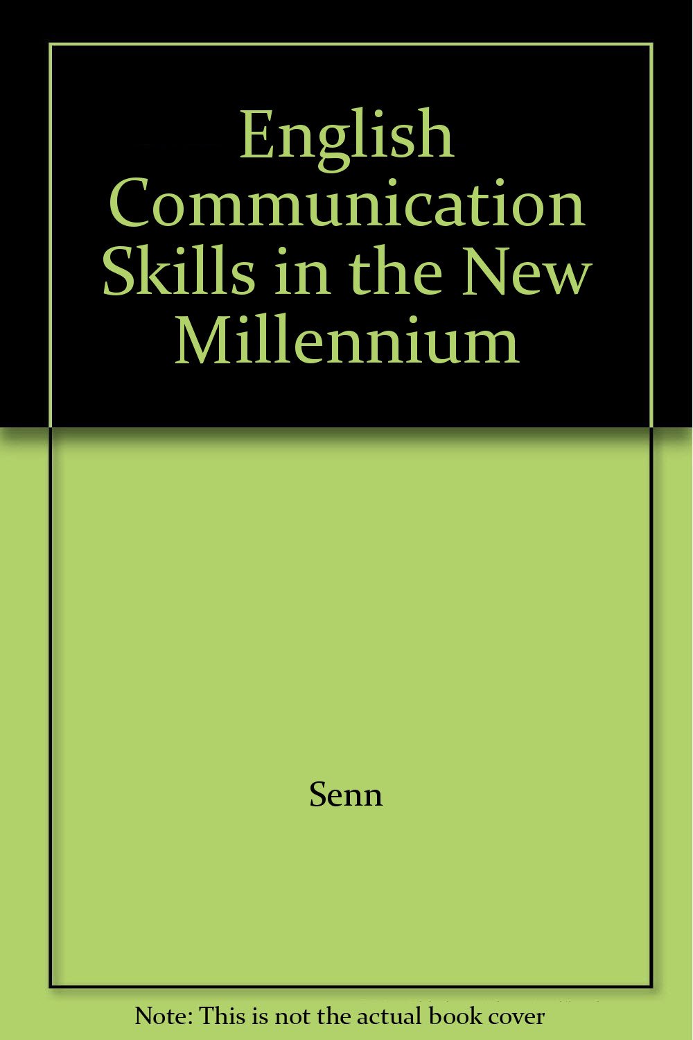 English Communication Skills in the New Millennium,Used