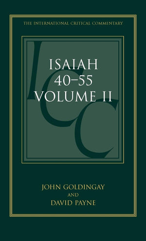 Isaiah 4055 Vol 2: A Critical And Exegetical Commentary (International Critical Commentary),Used