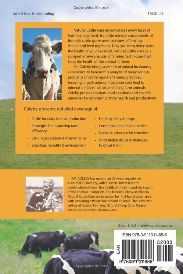 Natural Cattle Care,Used