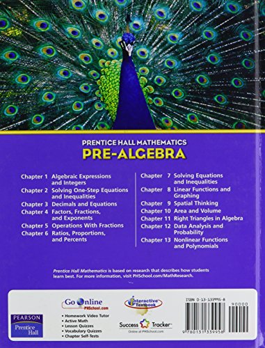 Prealgebra-used