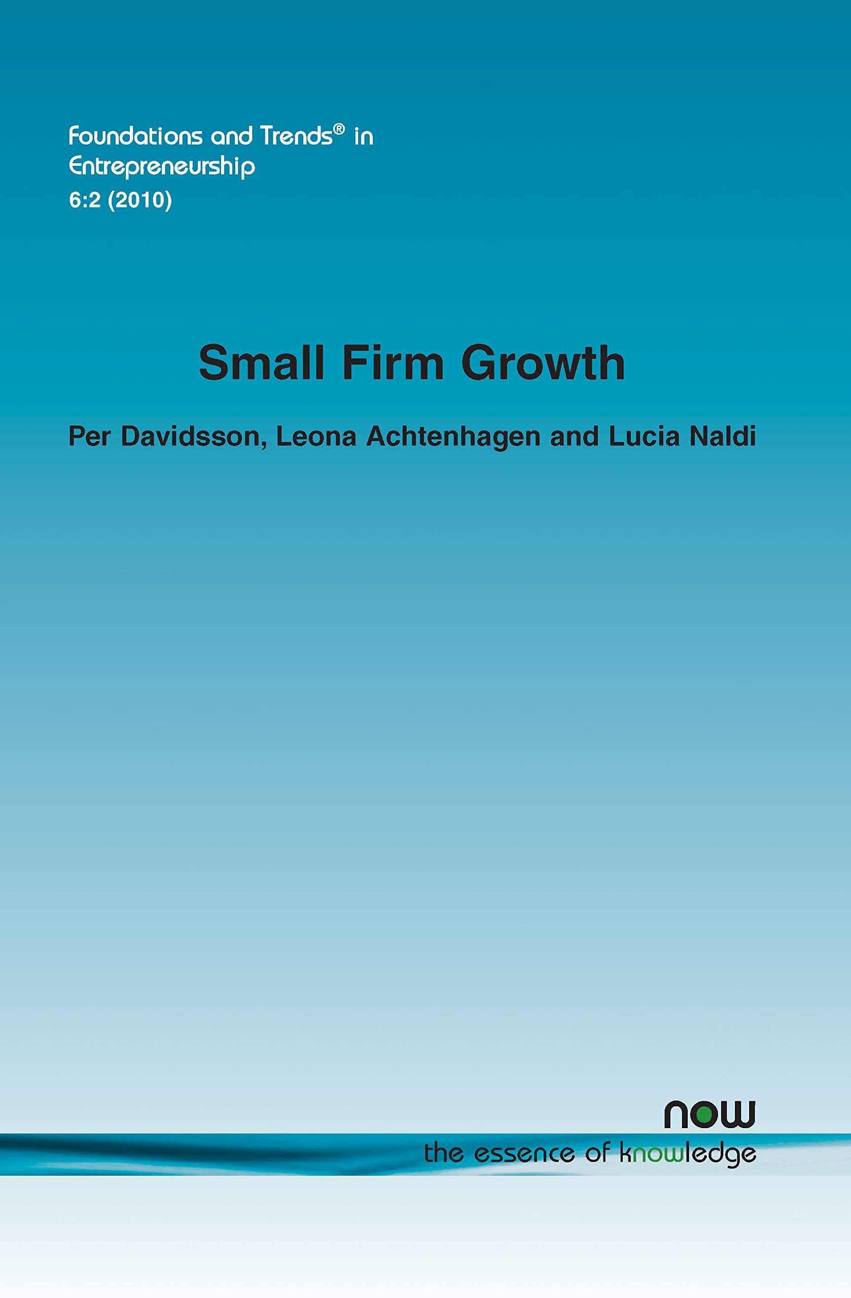Small Firm Growth,Used
