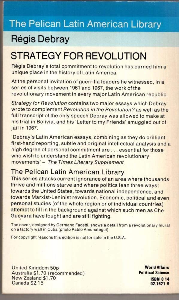 Strategy for Revolution: Essays on Latin America (Pelican),Used