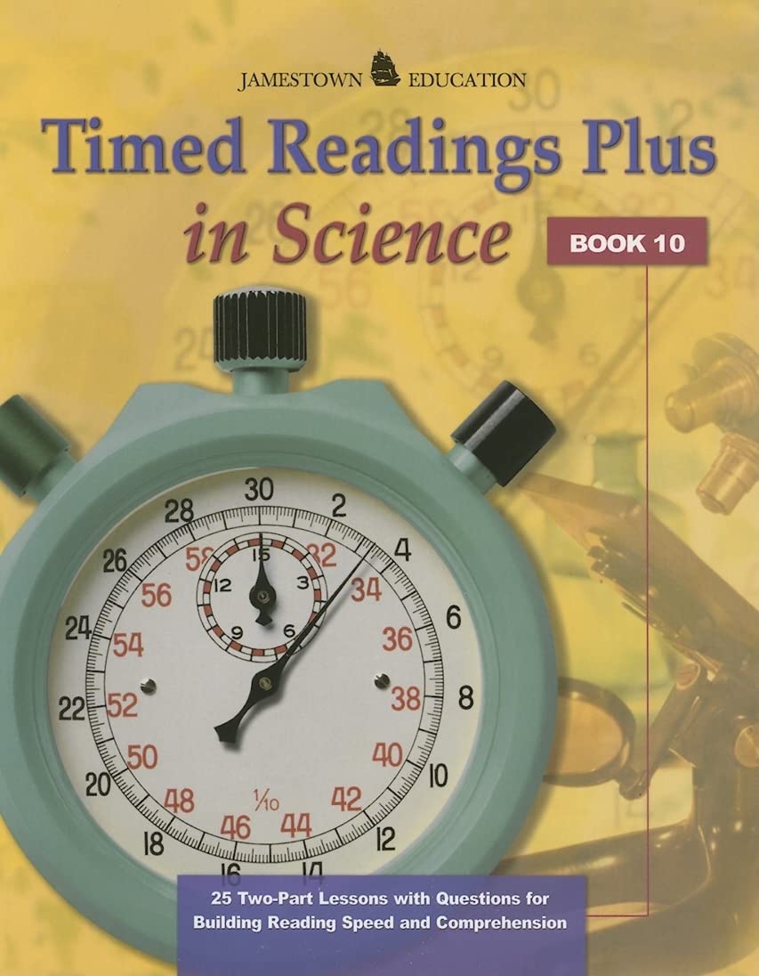 Timed Readings Plus in Science: Book 10,Used