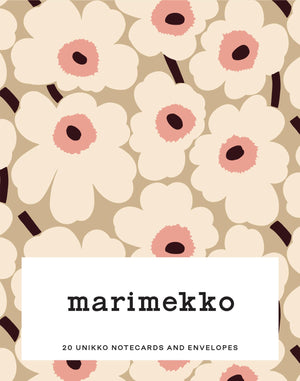 Marimekko Notes Pastels  20 Unikko Notecards & Envelopes
