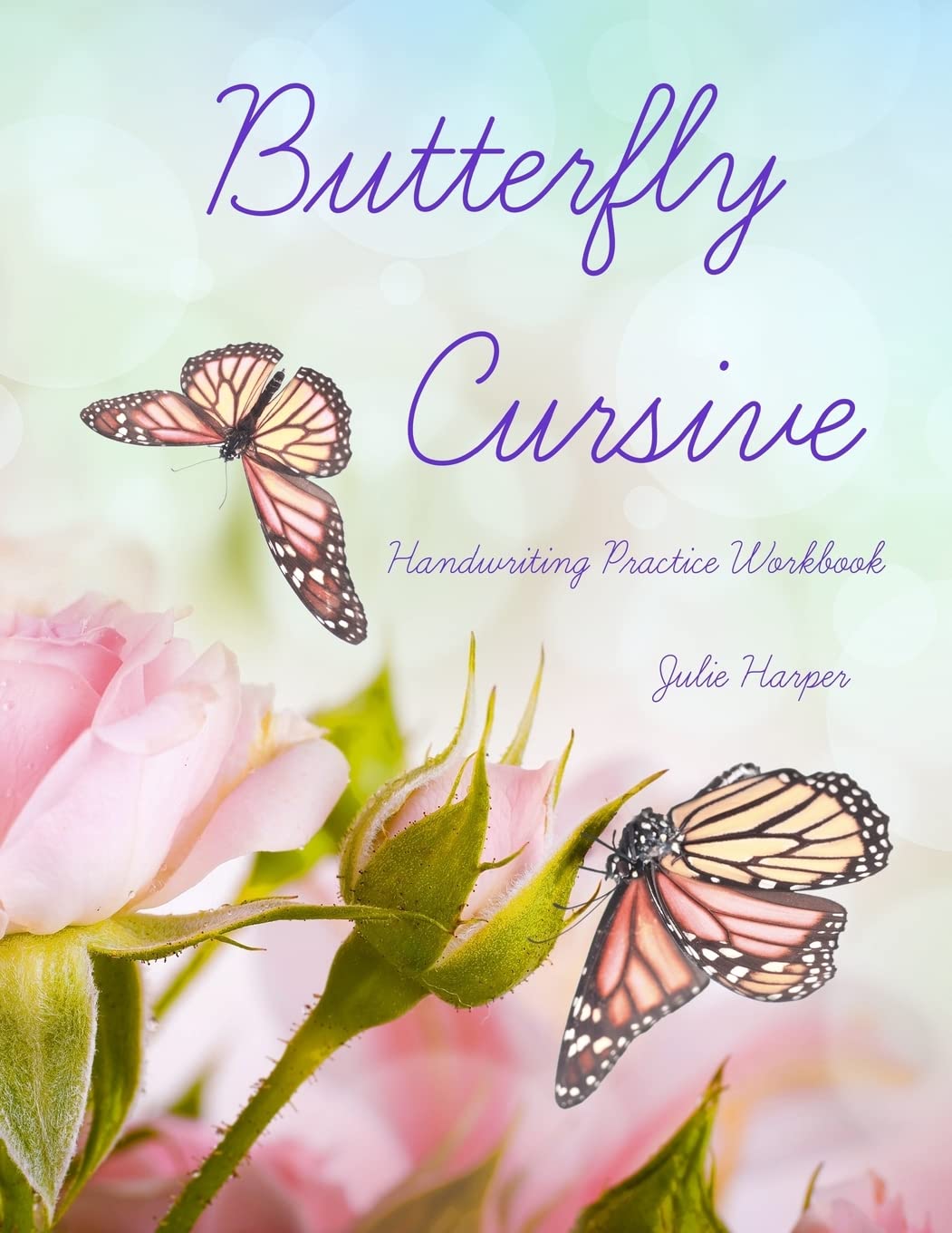 Butterfly Cursive Handwriting Practice Workbook,Used