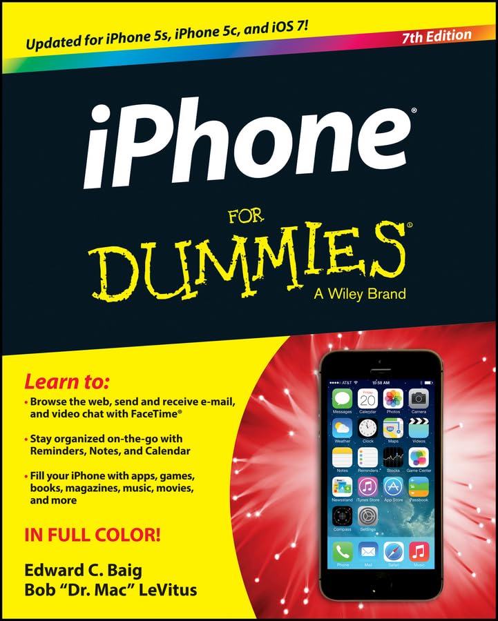 iPhone For Dummies,New