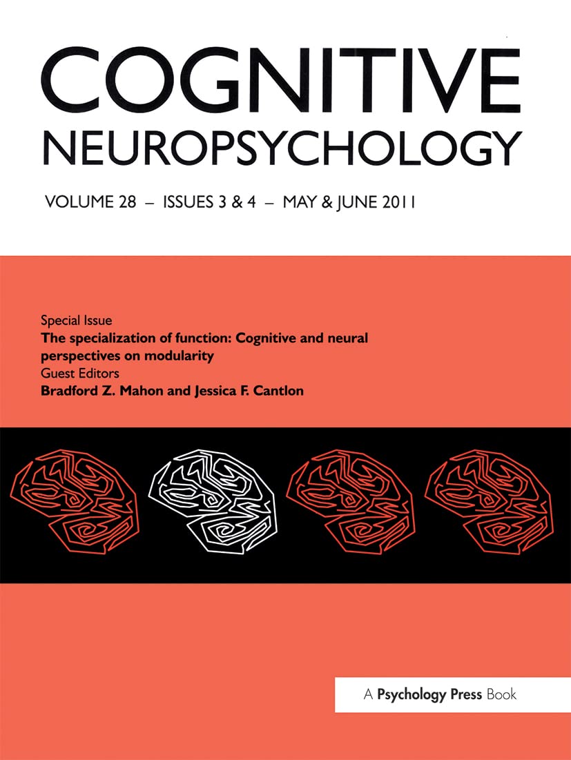 The Specialization of Function: Cognitive and Neural Perspectives on Modularity: A Special Issue of Cognitive Neuropsychology (S,Used