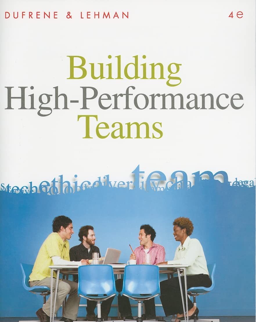 Building HighPerformance Teams,Used