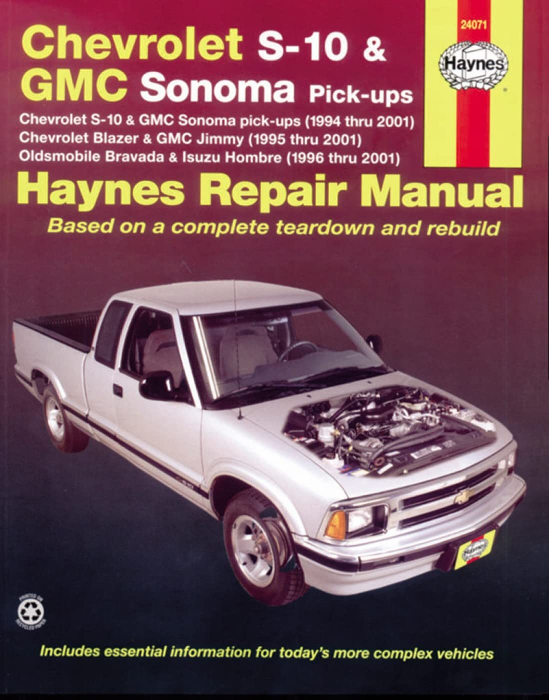 Chevrolet S10 & Gmc Sonoma Pickups (Haynes Repair Manual)