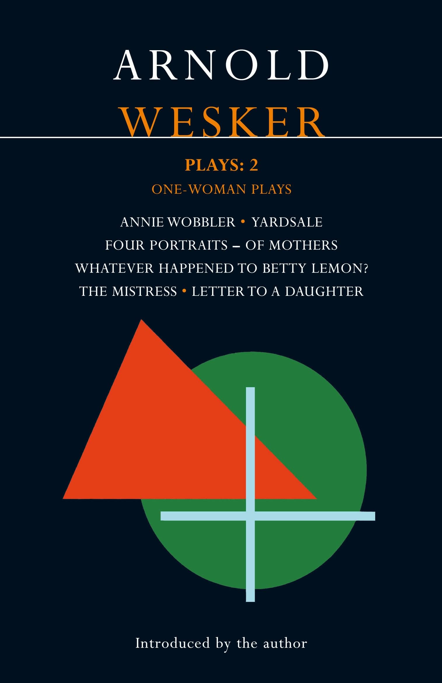 Wesker Plays: 2: Annie Wobbler; Yardsale; Four Portraits of Mothers; Betty Lemon?; The Mistress; Letter to a Daughter (Contempor,Used