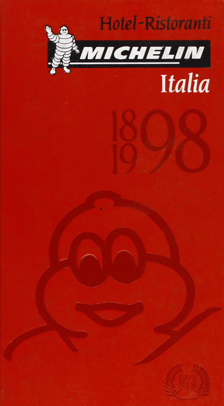 Michelin Red Guide Italia, 1998 : HotelsRestaurants (ITALIAN LANGUAGE, Serial),Used