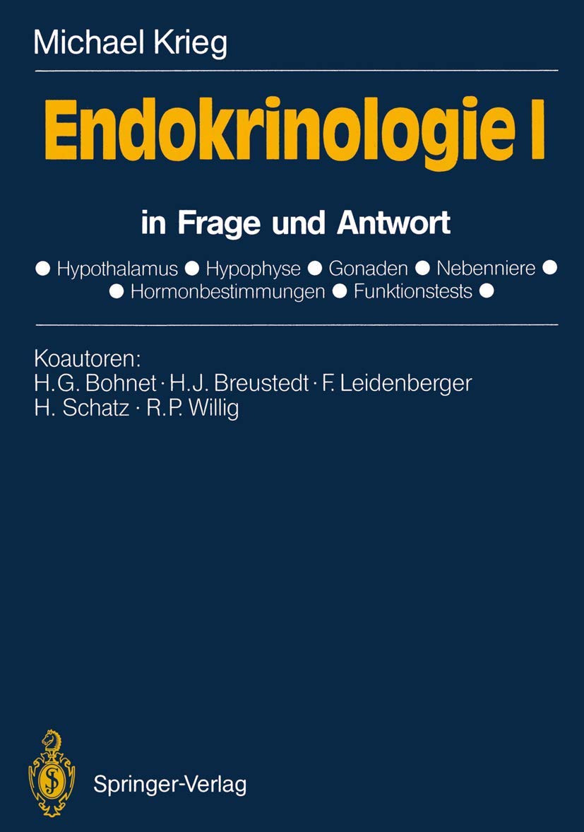Endokrinologie I: In Frage Und Antwort (German Edition),Used