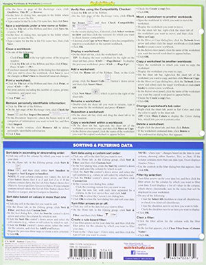 Microsoft Excel 2016 (Quick Study Computer),Used