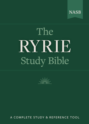 The Ryrie Nas Study Bible Hardcover Red Letter (New American Standard 1995 Edition),New