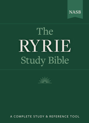 The Ryrie Nas Study Bible Hardcover Red Letter (New American Standard 1995 Edition)-used