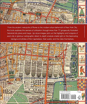 Great City Maps: A Historical Journey Through Maps, Plans, And Paintings (Dk History Changers),Used