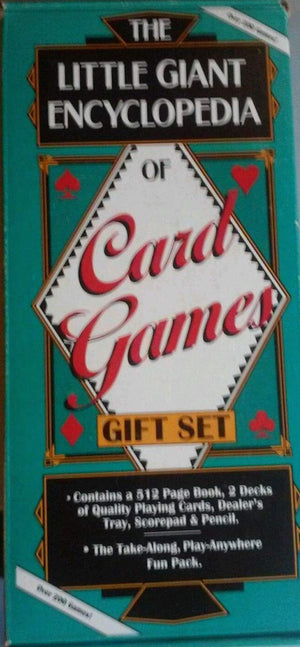 The Little Giant Encyclopedia of Card Games Gift Set,Used