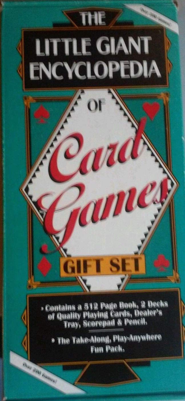 The Little Giant Encyclopedia of Card Games Gift Set,Used
