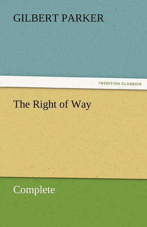 The Right of Way  Complete,Used