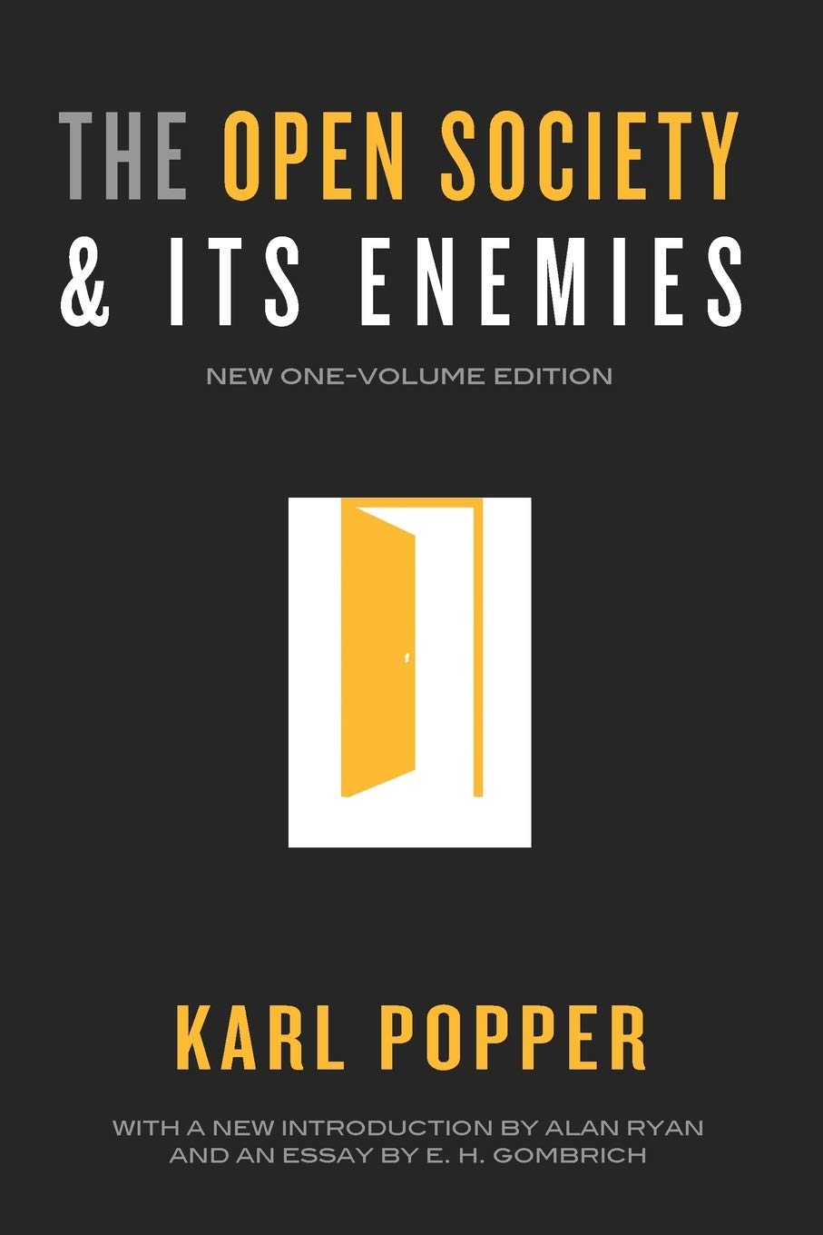 The Open Society And Its Enemies: New Onevolume Edition