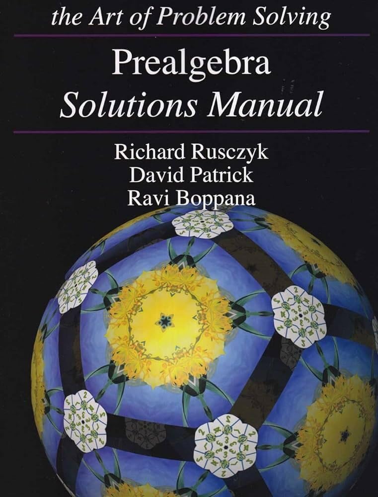 Art of Problem Solving (AoPS) Prealgebra Solutions Manual,New