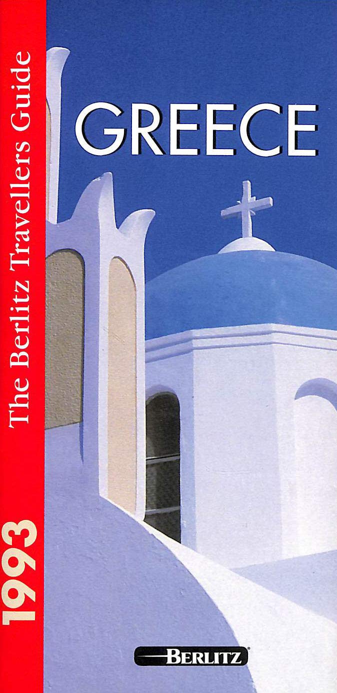 Berlitz Travellers Guide Greece 1993,Used
