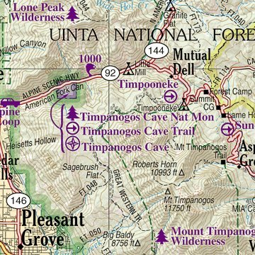 Utah Atlas & Gazetteer (6Th Edition),New