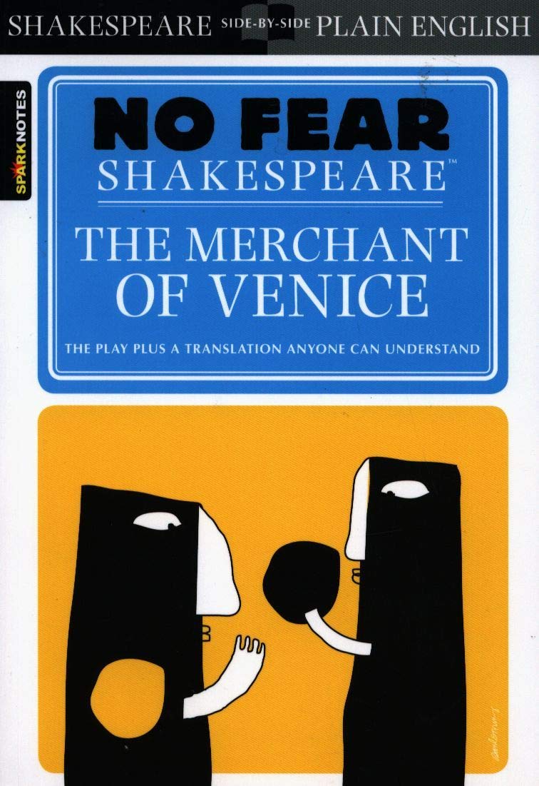 The Merchant of Venice (SparkNotes No Fear Shakespeare) (Volume 10),Used