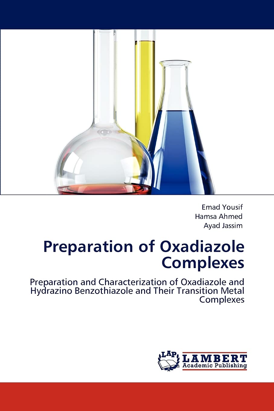 Preparation of Oxadiazole Complexes: Preparation and Characterization of Oxadiazole and Hydrazino Benzothiazole and Their Transi,Used
